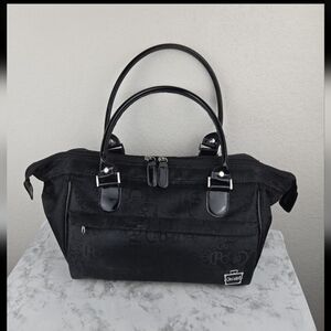 Caboodles Envy Black Makeup Cosmetics Travel Case Tote